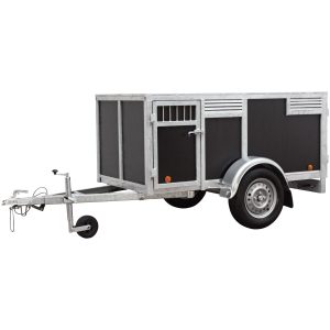 Remorque 4 chiens-marron BW Trailers